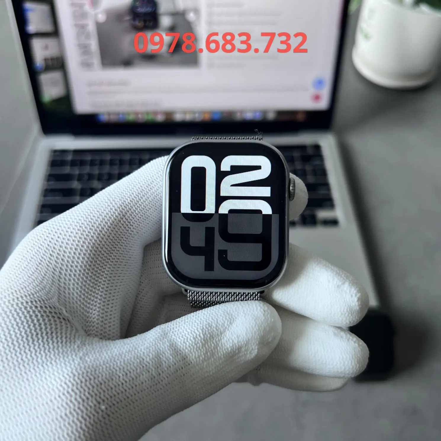 Đồng hồ Apple Watch S10 Series Rep 1:1 cơ bản thông báo tất cả ứng dụng trên điện thoại, nghe gọi 2 chiều qua số điện thoại