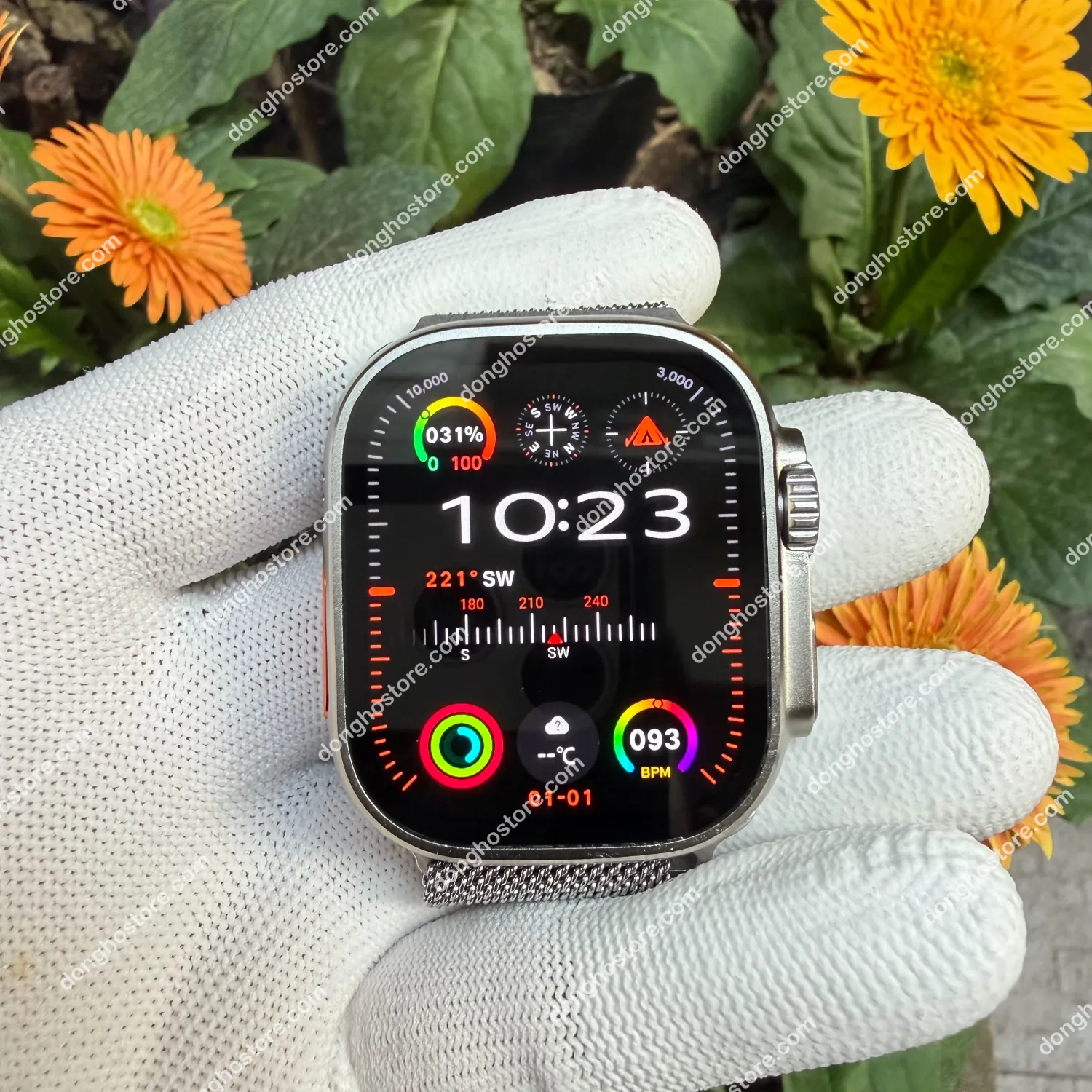 Đồng Hồ Thông Minh HK11 Ultra 3 – Nghe Gọi 2 Chiều, Nhận Thông Báo Zalo, Pin 5–7 Ngày